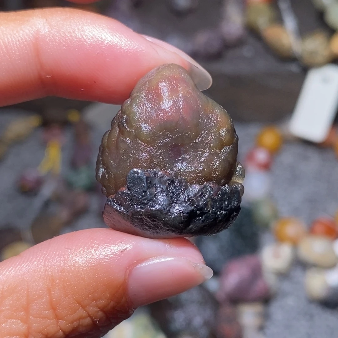 未镶嵌玛瑙/玉髓珠宝半成品