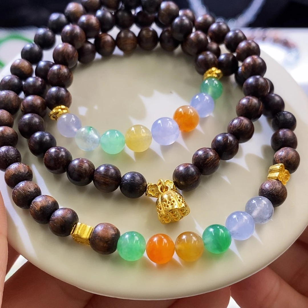 未镶嵌摆件翡翠买断多圈