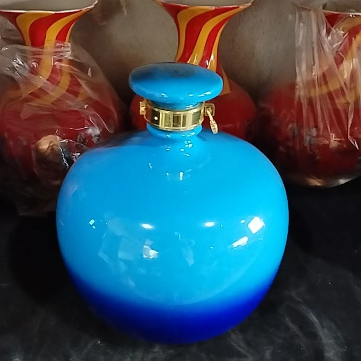 缸十斤酒坛带陶瓷盖一个