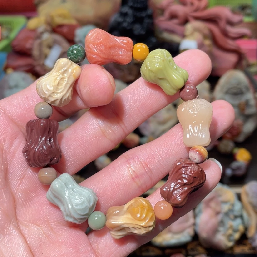 石英质玉未镶嵌手链