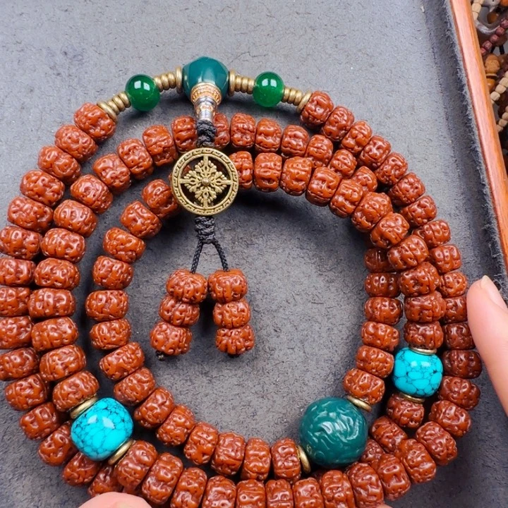 金刚菩提吊坠灭霸盘龙