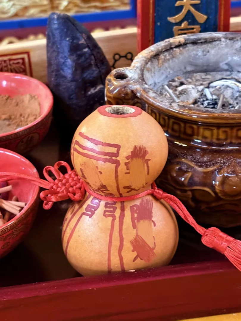 【心一亲制】天然手工制作开口福禄摆件挂件