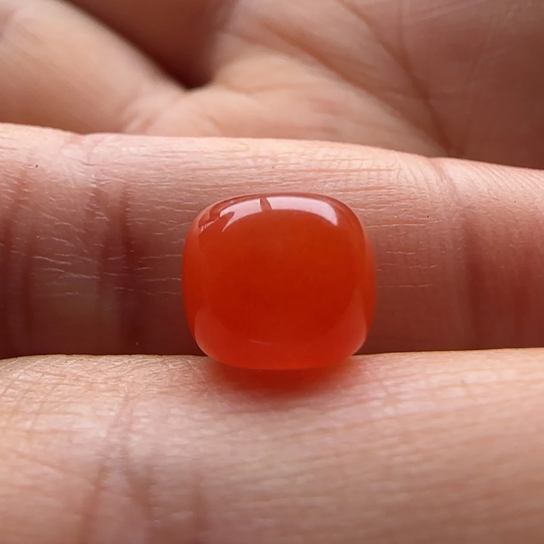 南红玛瑙老型8.5x7.5未镶嵌✨**✨皮裂