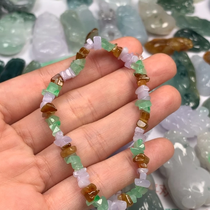 颈饰未镶嵌翡翠翡翠