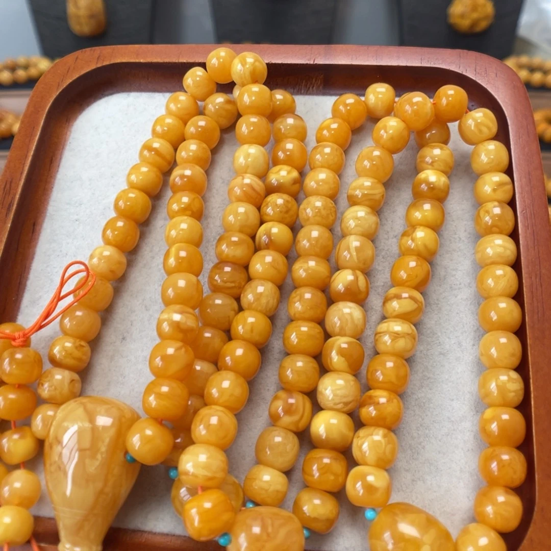 蜜蜡未镶嵌手链蜜蜡