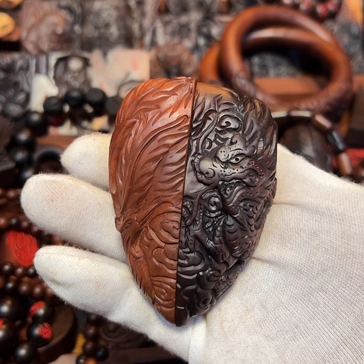 枣木手工制作的小物件