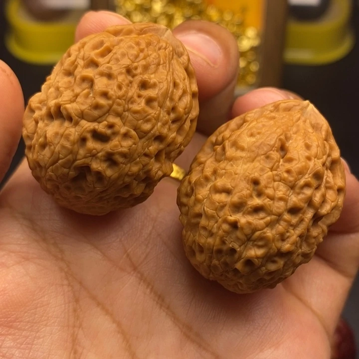 文玩核桃把件35尺铁罗汉