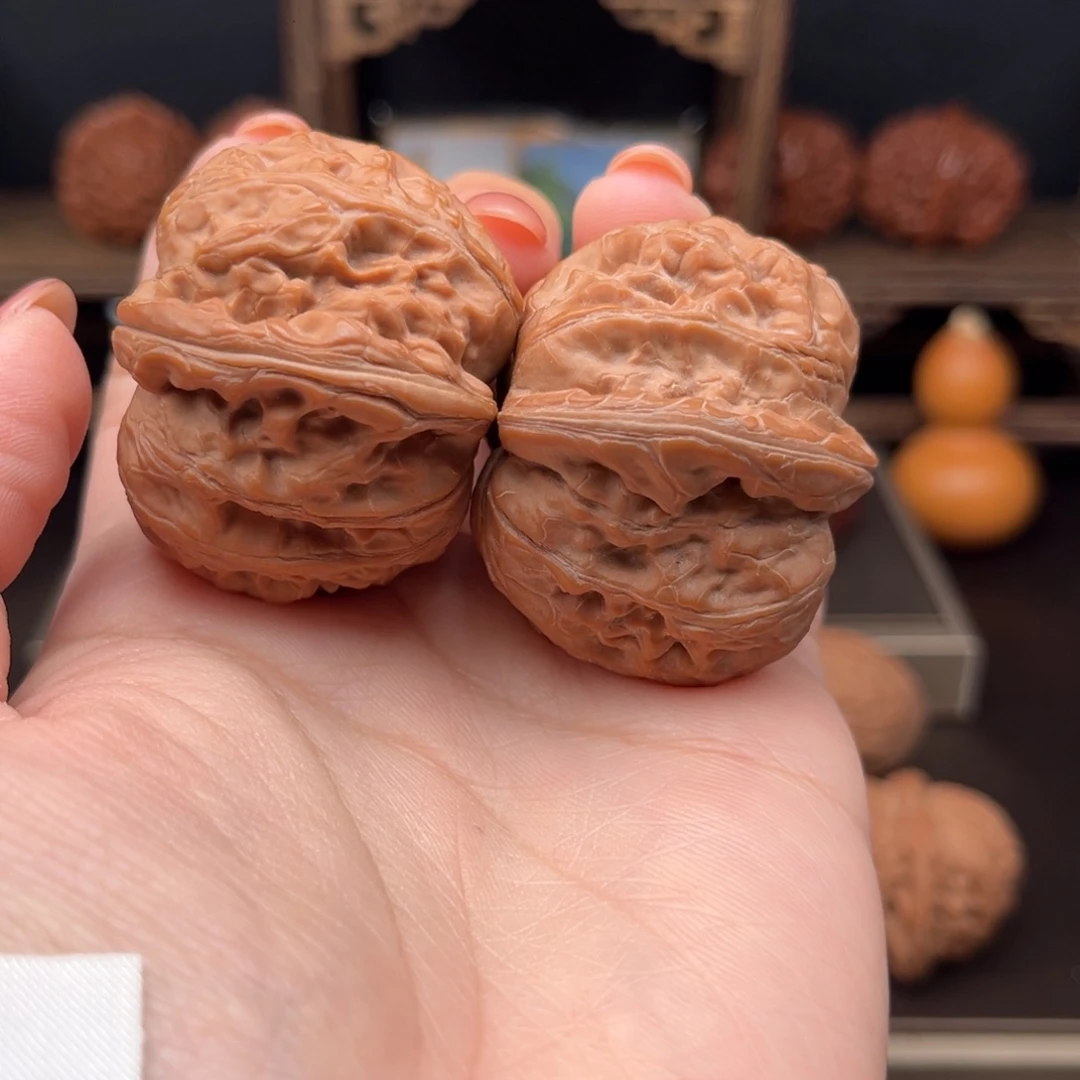 天***饭把件桃核平谷一代元宝