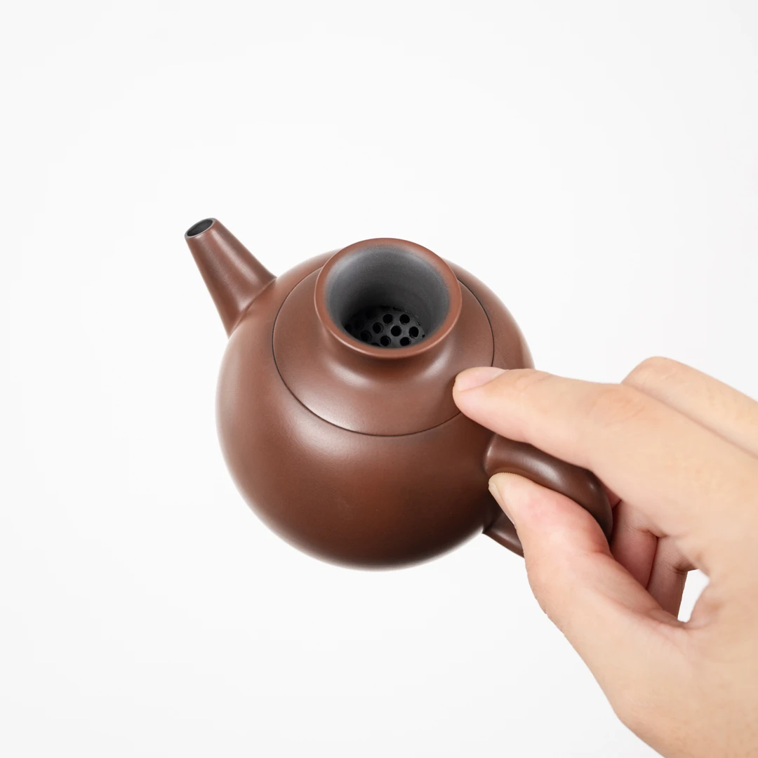 两用公道壶 180/200ml 茶壶公道杯两用 广西坭兴陶全手工茶具