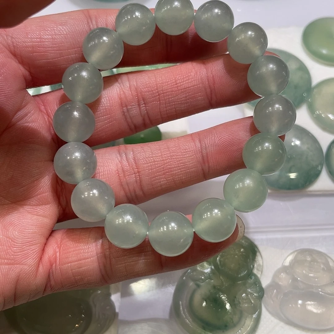 未镶嵌定制翡翠毛货