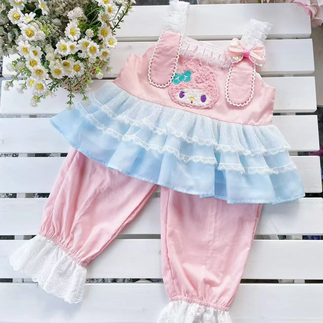 TC.KIDS#63217福利款 女童品牌2025春夏汉服女童公主套装