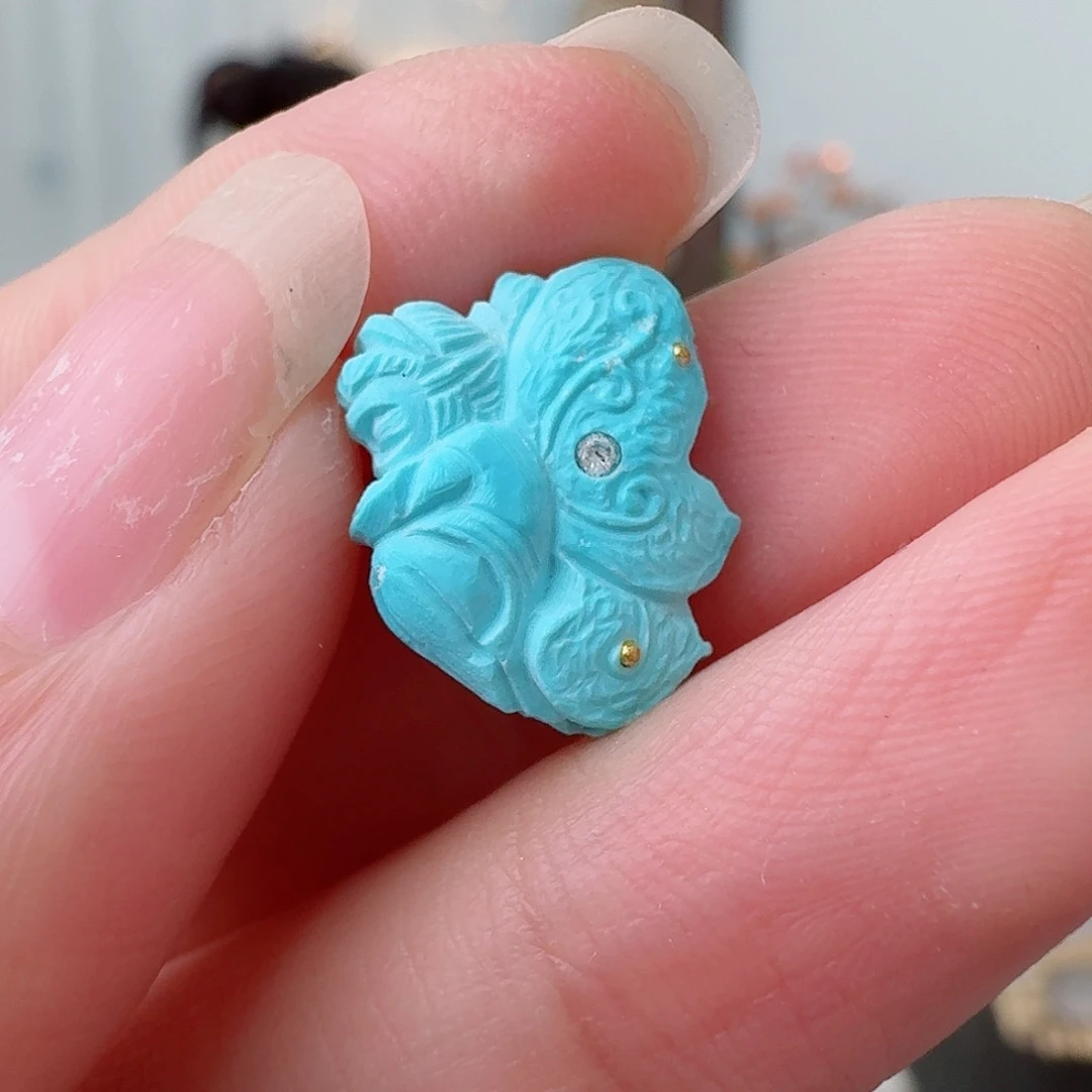 绿松石未镶嵌珠宝奇石