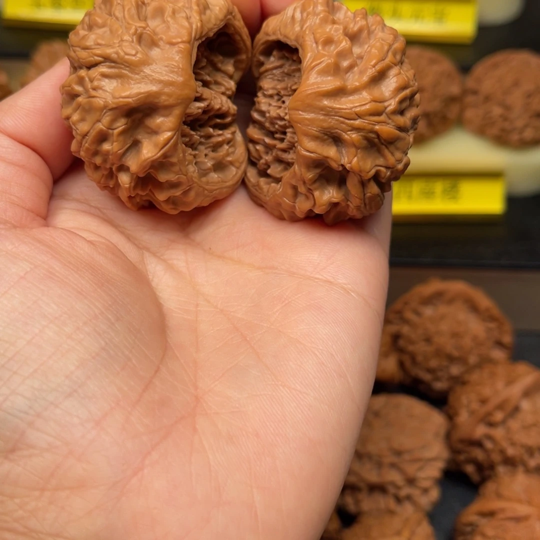 后***伴文玩核桃吊坠聚宝盆43