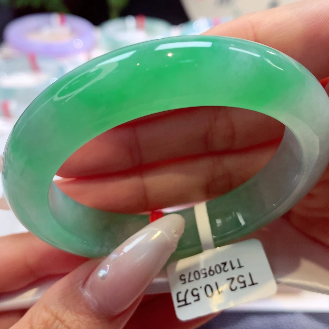未镶嵌手镯翡翠正圈27号66