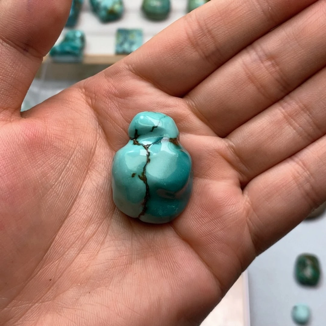 未镶嵌绿松石手链