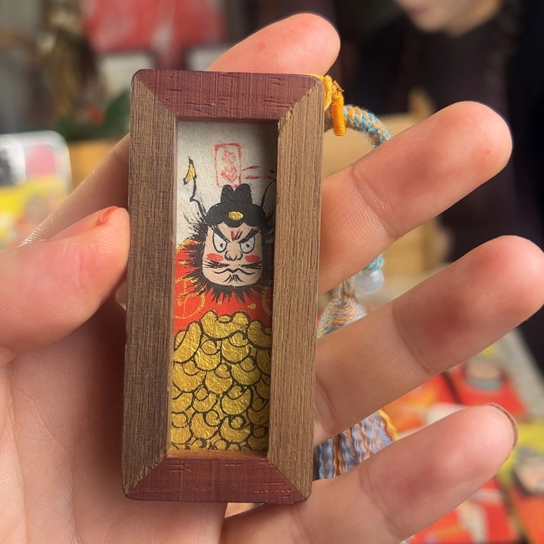 ****5纯手绘钟馗文创画