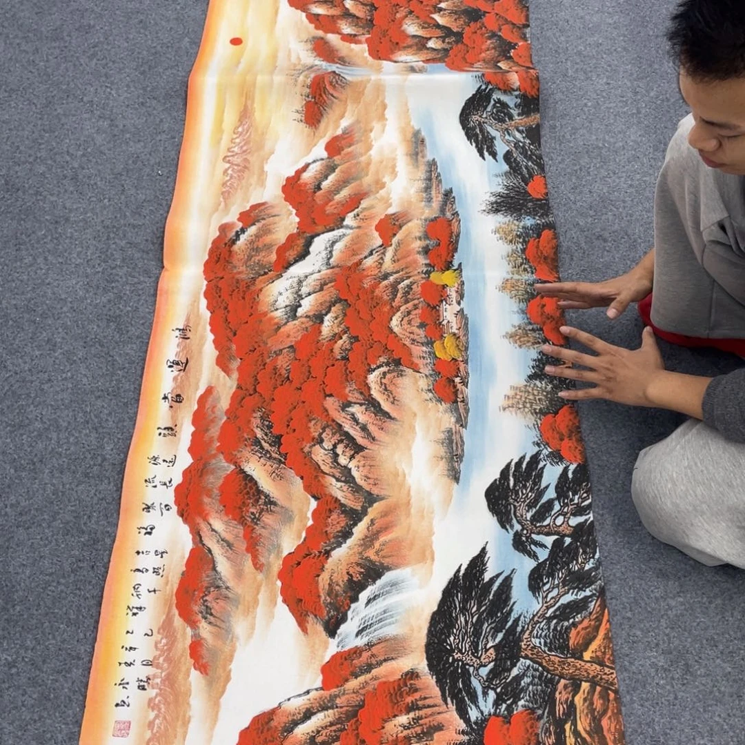 国画手绘国画欣赏一下