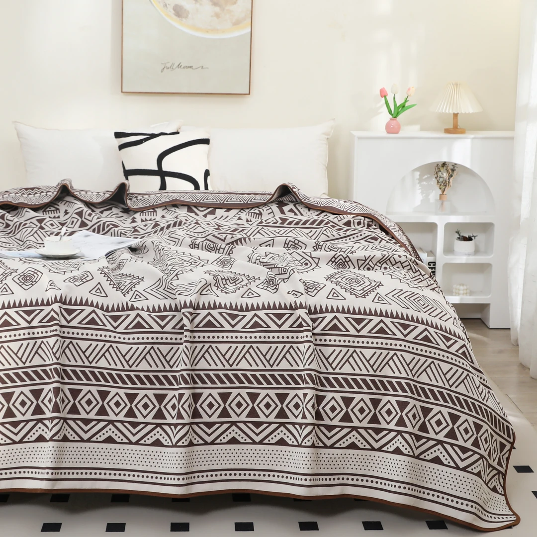 【牛哥福利】布莱克棕-加厚高端床盖2.4*2.5米