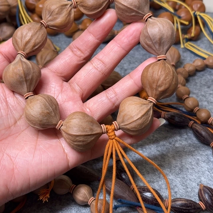 四***菜手串/手链橄榄核四花2.4*2.7