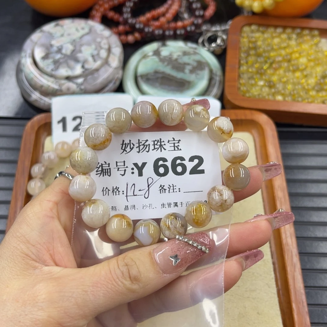 硅化珊瑚（珊瑚玉）瑕未镶嵌半*?