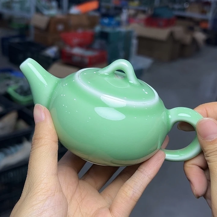 龙泉云间青瓷小米茶器