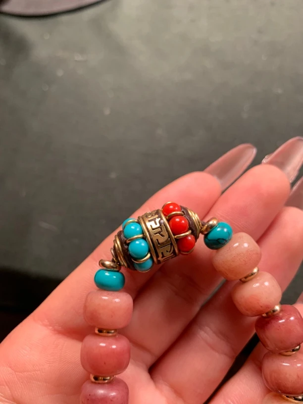 单颗琉璃材质珠子工艺品