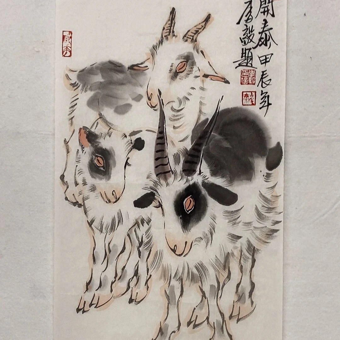 国画李毅花鸟作品