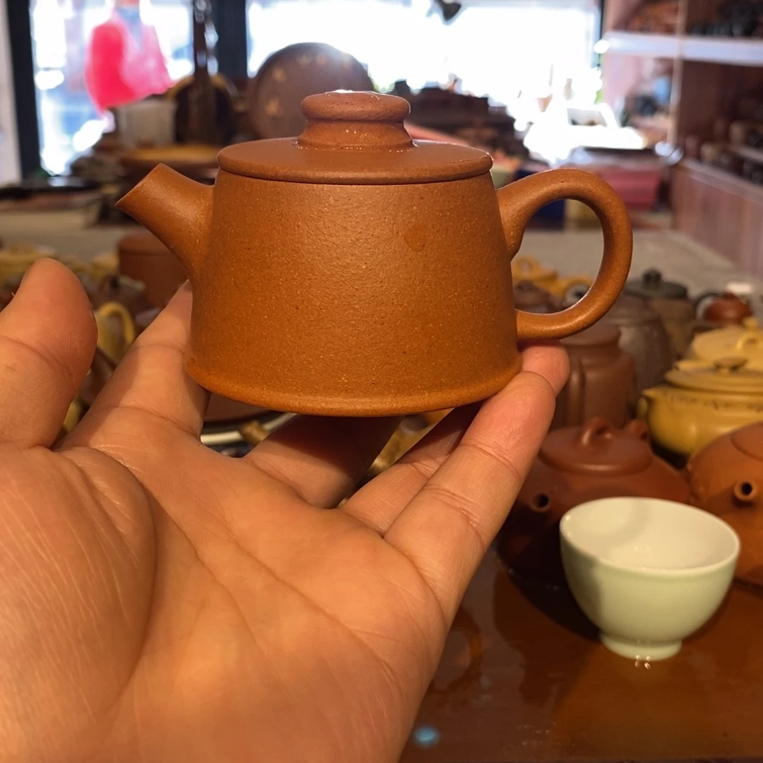 紫砂茶壶啊*2秒出汤精工半手125cc