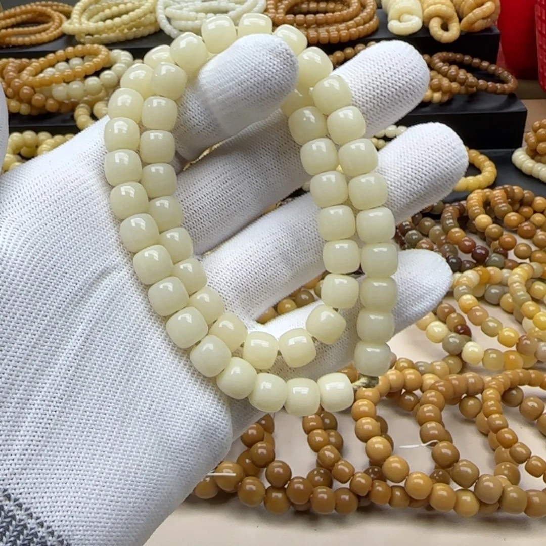 手串菩提根/象牙果8.9 5年 精工 双圈