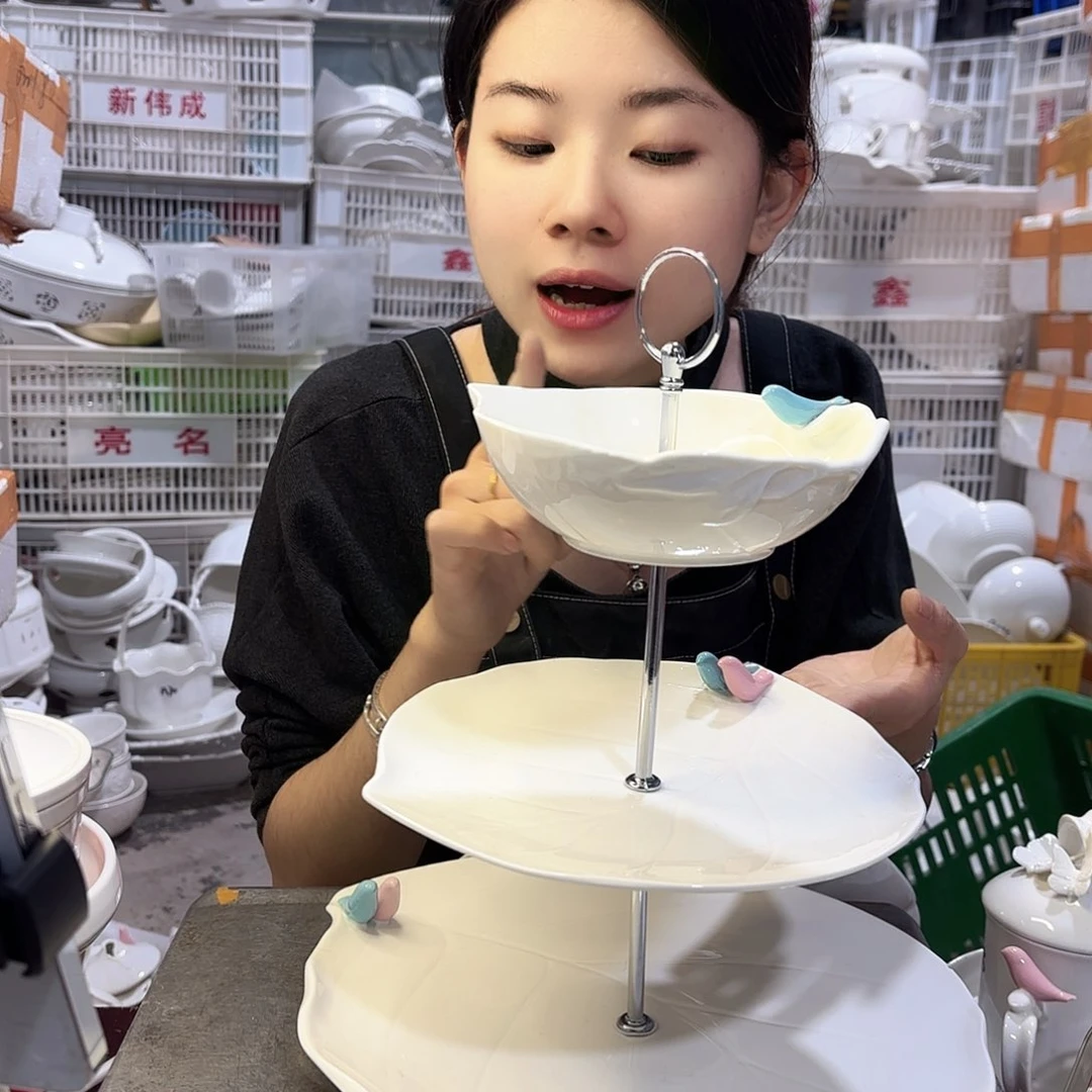 盘微瑕产品………小鸟三串一套