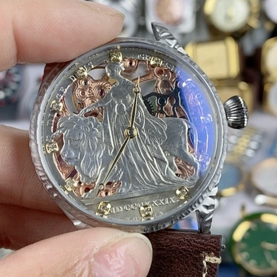钢金属合金人工动能机芯