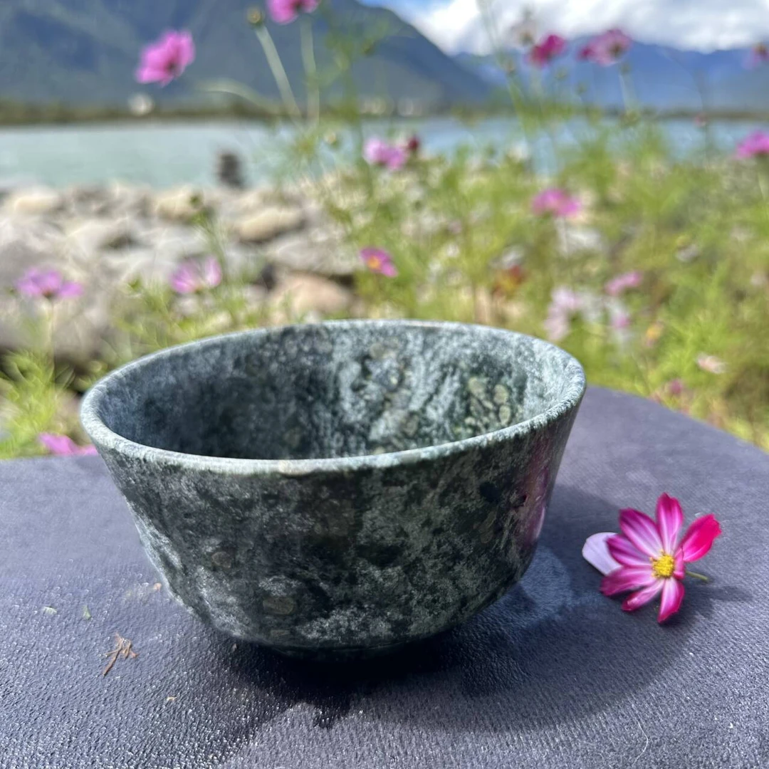 西藏墨脱皂石碗500毫升