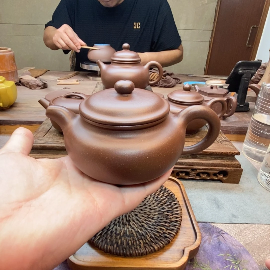 茶壶紫砂仿古壶（原矿底槽清260cc）