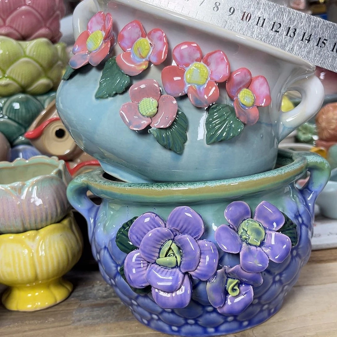 陶瓷陶瓷花盆特价上新