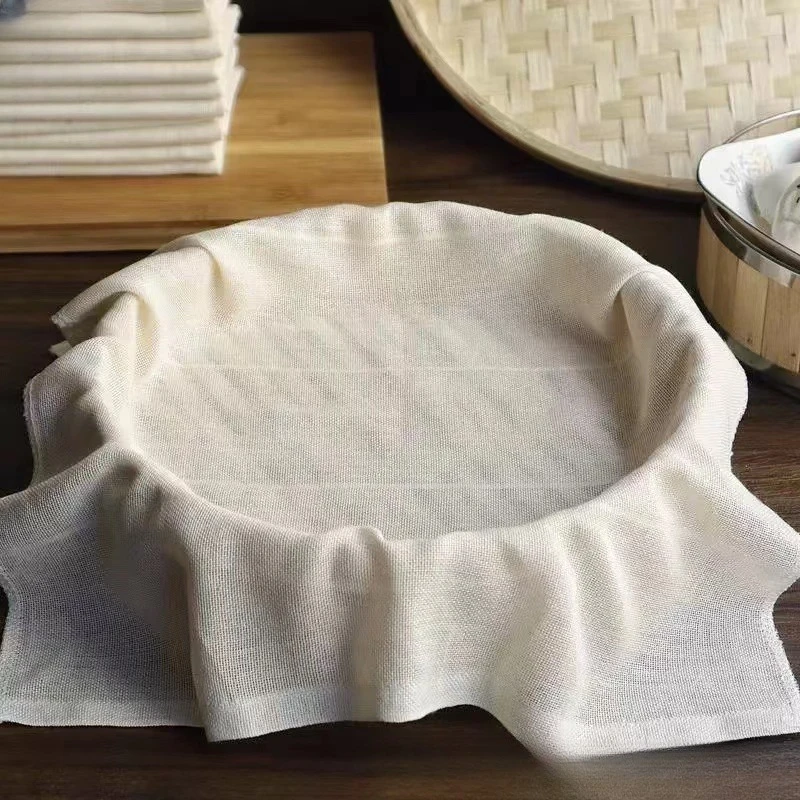 【拍一发三】纯棉蒸笼布纱布蒸笼布蒸布不沾纱布过滤布豆腐包袱布