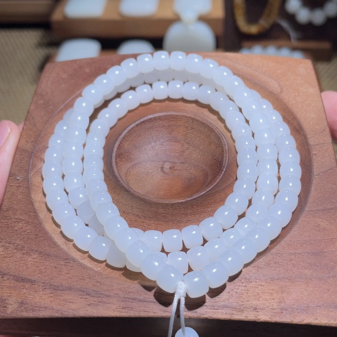 未镶嵌手链和田玉卡6直切