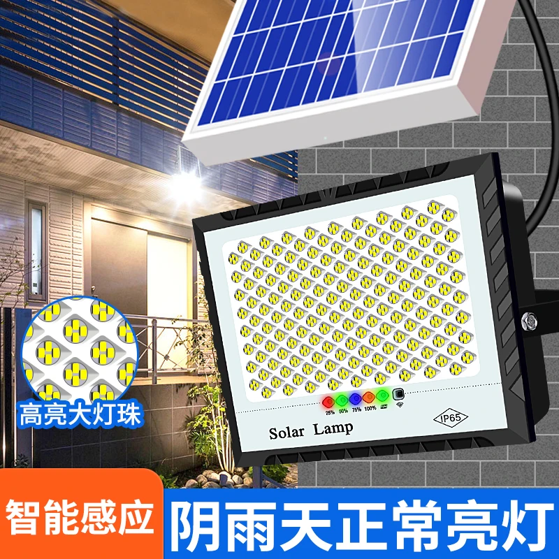 2025新款太阳能户外庭院灯家用室外农村照明路灯防水
