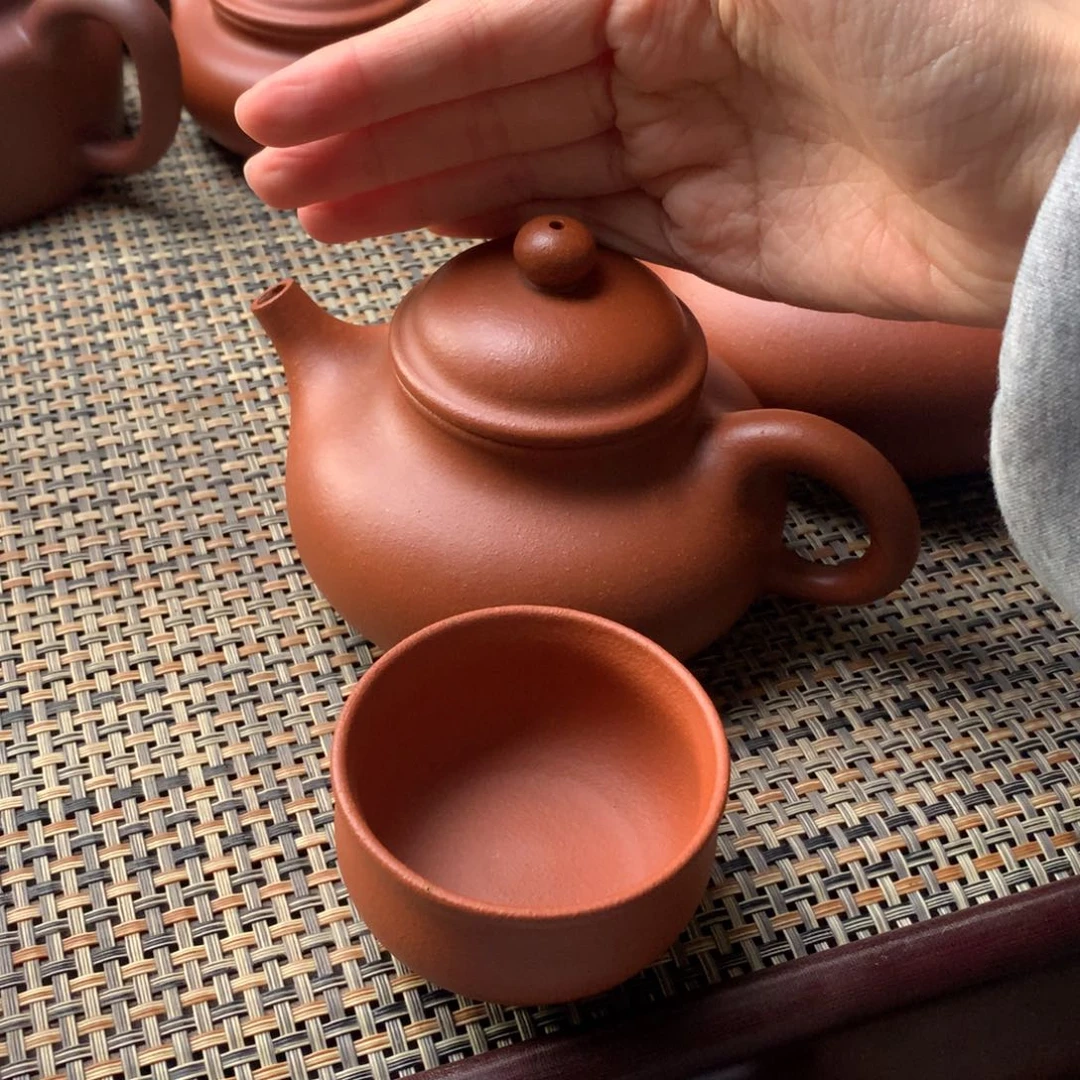 茶壶紫砂李*信宜兴紫砂壶茶壶原矿紫砂壶
