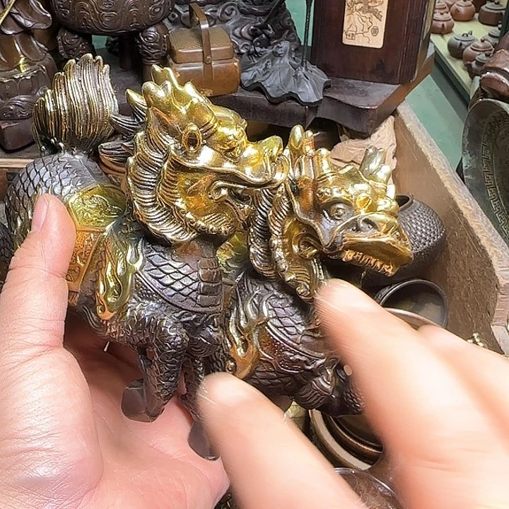 铜器办公室茶室摆件