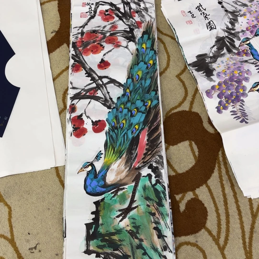 国画王孝华李欣主播