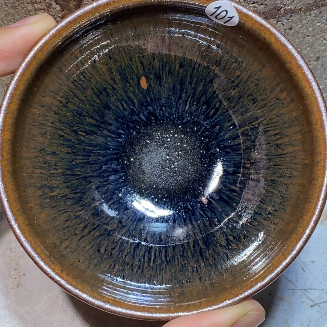 茶盏龙窑柴烧建盏101