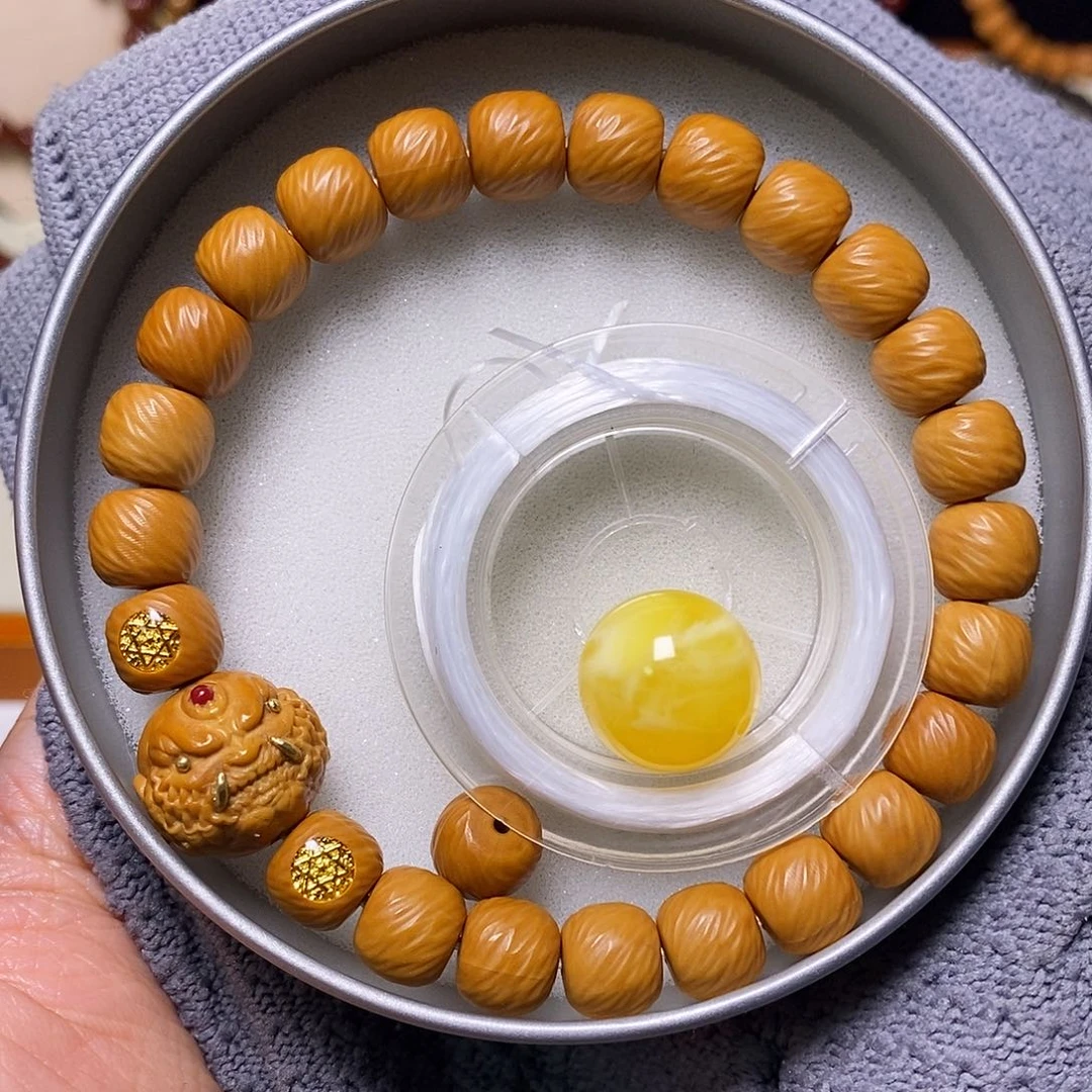 猴头核桃手串恶僧精工千刃云锦尺寸9+全品