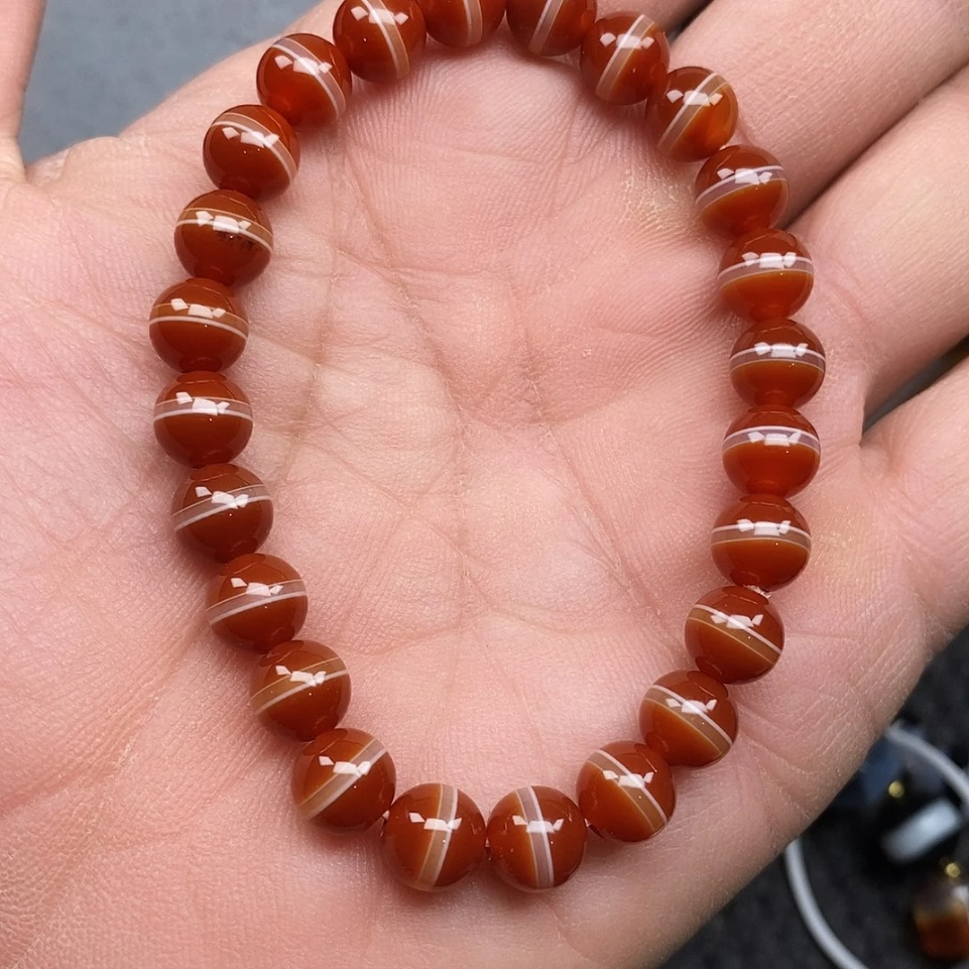 玛瑙/玉髓未镶嵌手链