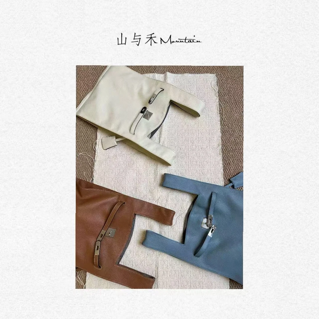 山与禾「 一篮春天」手提 斜挎包