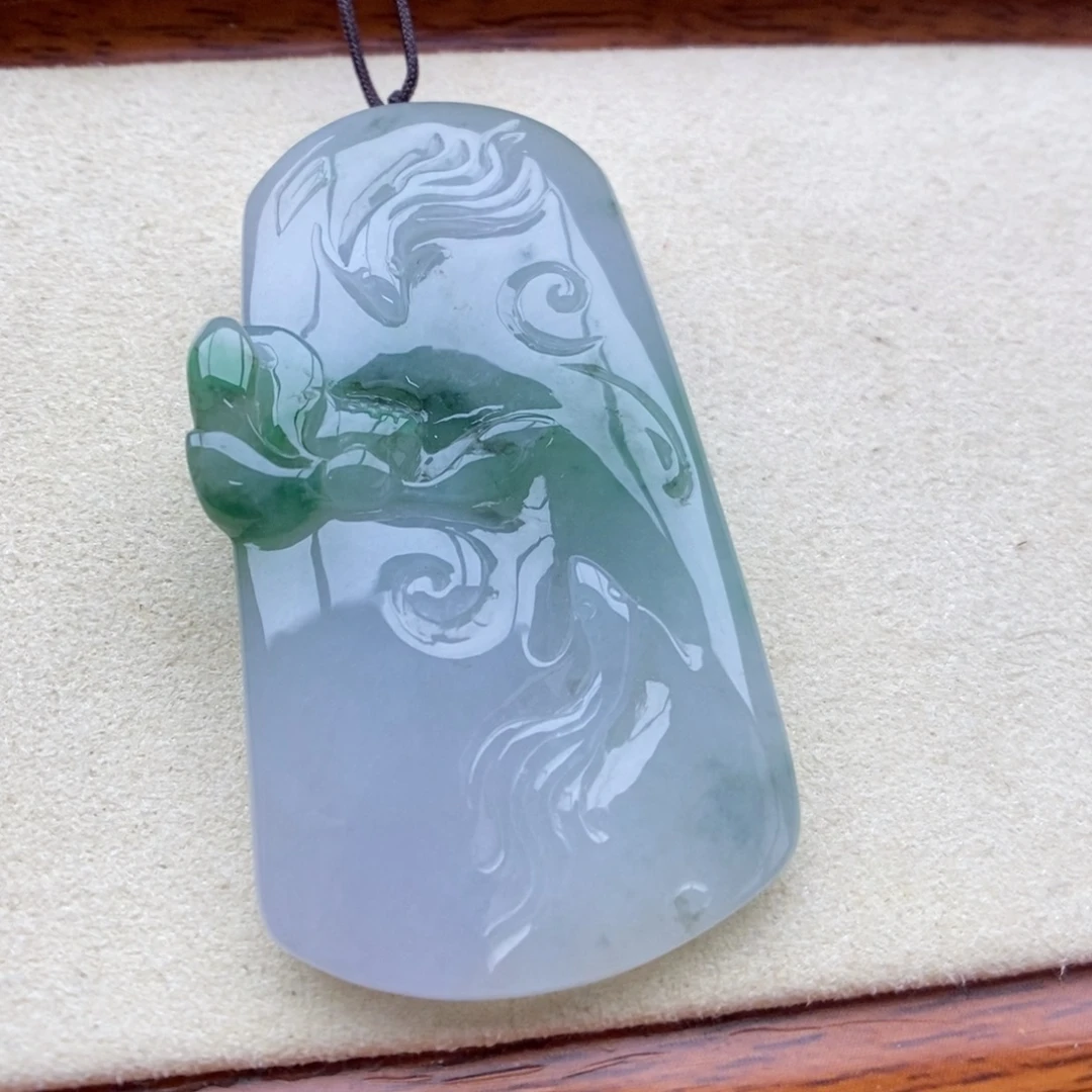 翡翠未镶嵌颈饰吊坠7