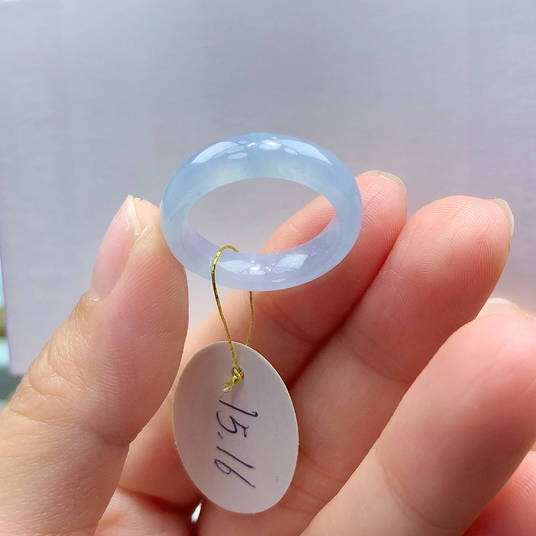 未镶嵌戒指翡翠1516口