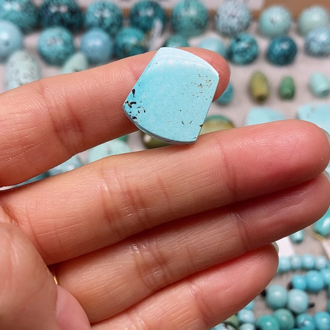 未镶嵌绿松石珠宝半成品