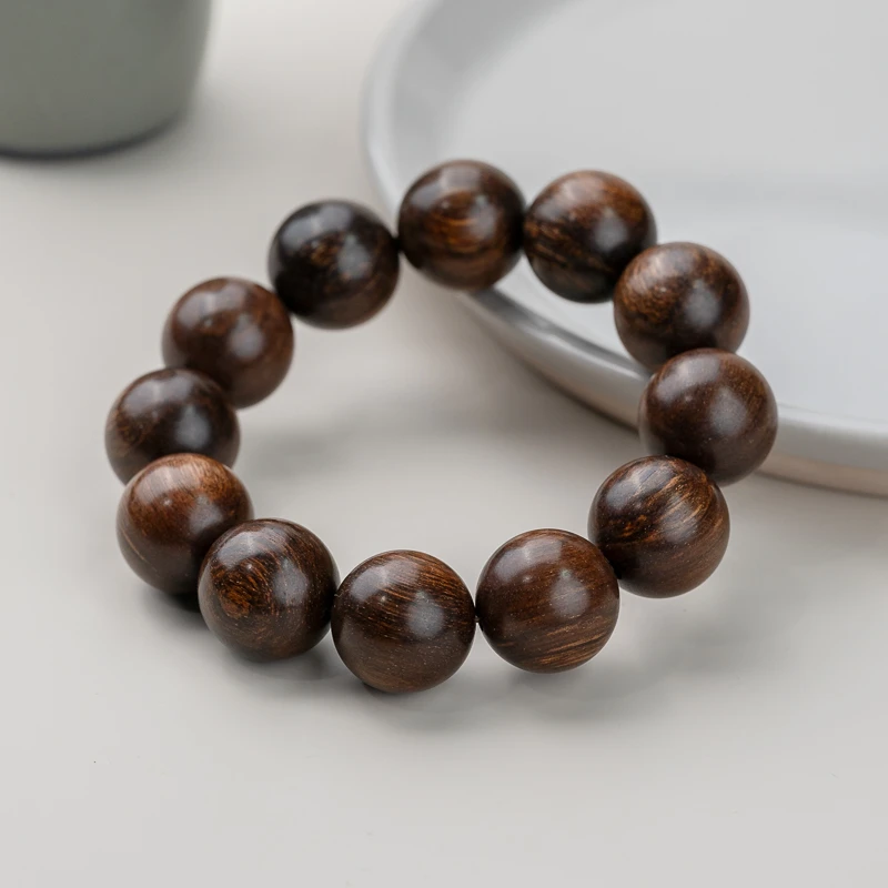 贡木20mm12颗单圈手串素串