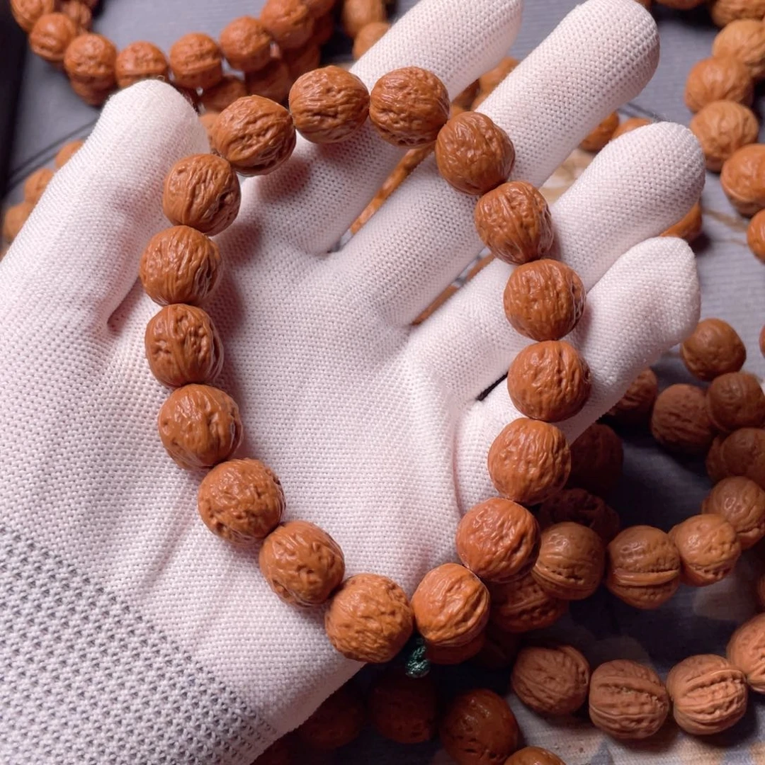 文玩核桃手串大***松1.5贝壳八棱
