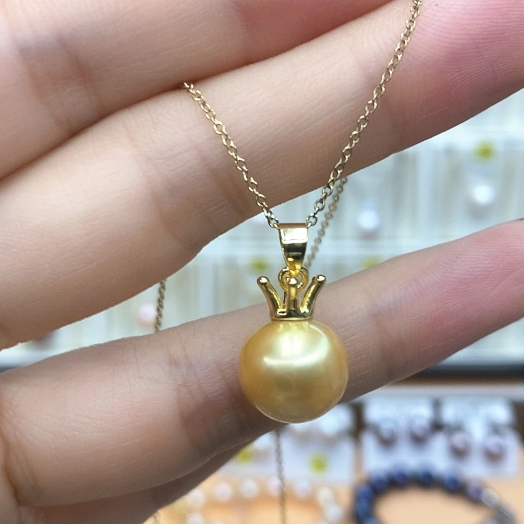 淡水珍珠项链合金